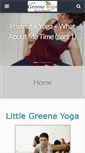 Mobile Screenshot of littlegreeneyoga.com